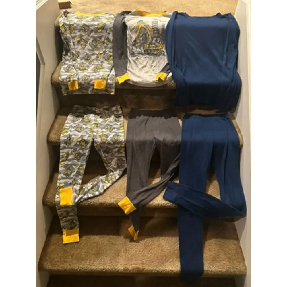 NWOT Bundle of Boy PJS Sets (3 sets) Size 10/12
